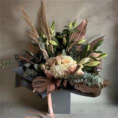 Bronze Goddess Hand-tied Bouquet