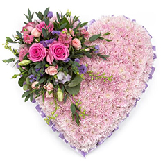 H004 Pink Heart Tribute