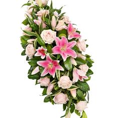 Rose and Lily Double Ended Spray 