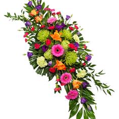 Vibrant Casket Spray