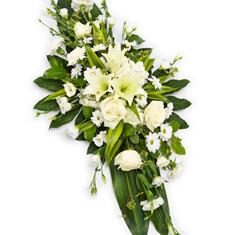 White Double Ended Spray 