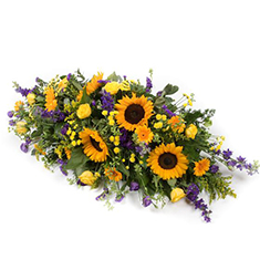 Sunshine Casket Spray