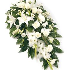 White Single Spray 