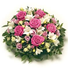 Pink and White Scented Posy 