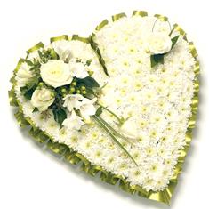 Traditional White Heart