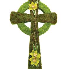 Green Celtic Cross