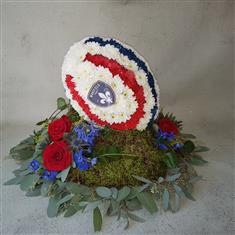 Wakefield Trinity Rugy Ball Flower Tribute XL