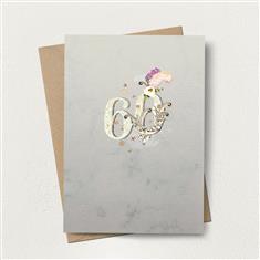60th Birthday Card
