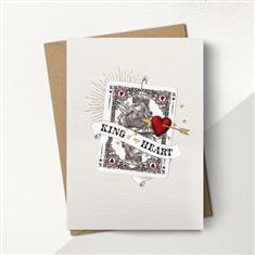 King of my Heart Card