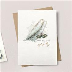 Deepest Sympathy Feather