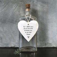Round Hanging Heart- If I didn&#39;t