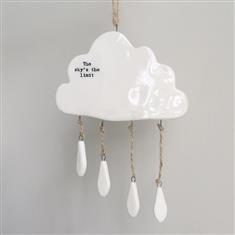 Porcelain Cloud Mobile
