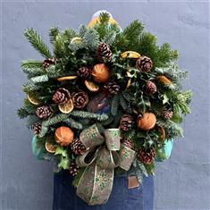 Welcome Door Wreath