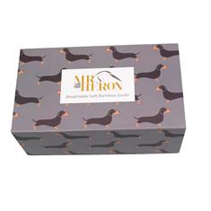 Mr Heron Little Sausage Dogs Socks Box