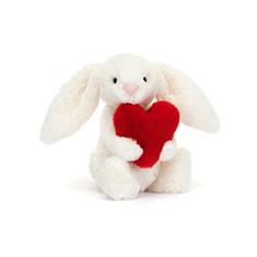  Bashful Red Love Heart Bunny Little