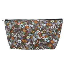 Brown Vintage Floral Purse and Pouch
