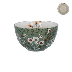 Green Wild Daisy Bowl