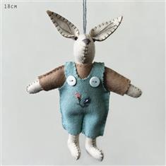Rabbit-Blue dungarees