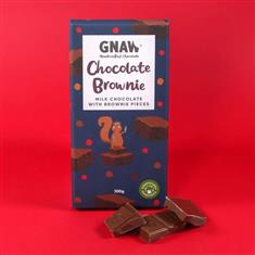 Gnaw Chocolate Brownie Milk Chocolate Bar