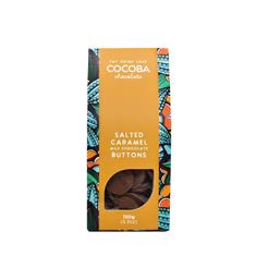 Salted Caramel Milk Chocolate Buttons
