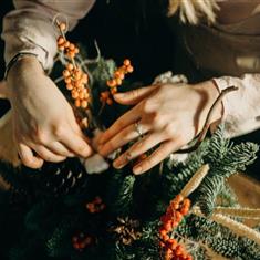 York Pavilion Wreath Class 30th Nov &amp; 7th Dec