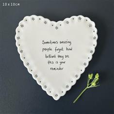 Heart Scallop Coaster