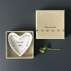 Small Scallop Heart Dish- Love you more