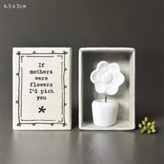 Matchbox Flower Pot- If mothers were flowers