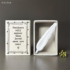 Matchbox Feather- Feathers appear 