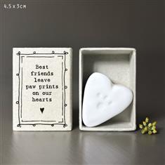 Matchbox Paw Print- Best Friends