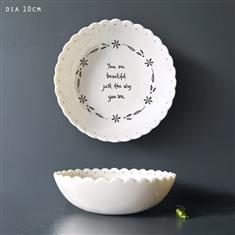 Scallop Bowl- You are Beautiful