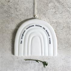 Porcelain Hanging Rainbow