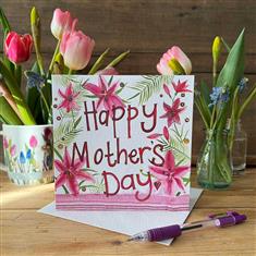 Happy Mother's Day Lillies Card