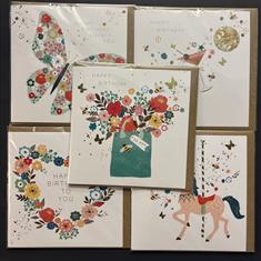 Happy Birthday Card-Floral