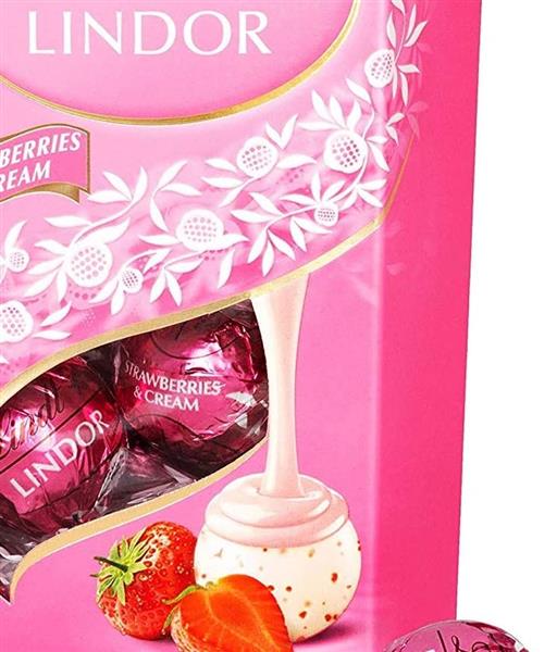 Lindt Lindor Strawberry and Cream Truffles